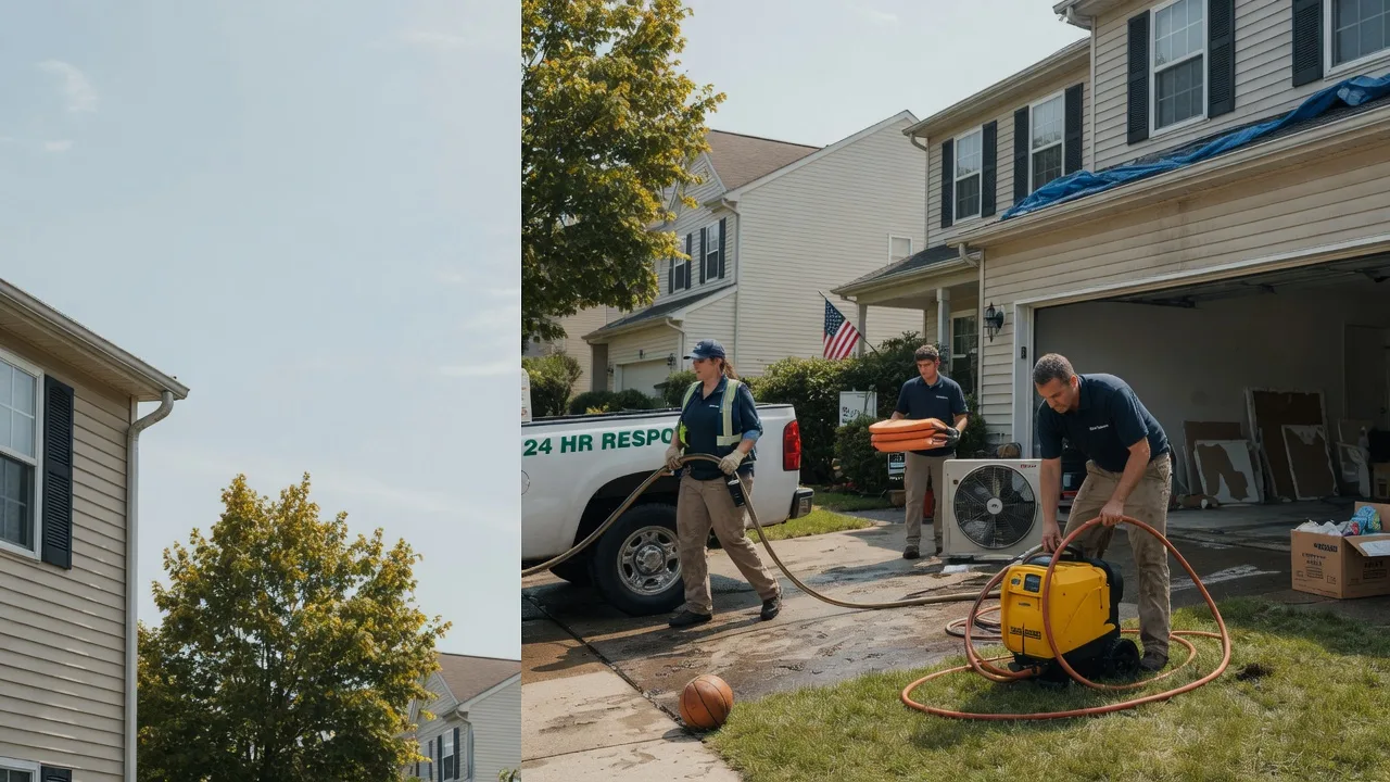 Emergency Water Damage Restoration in Commiskey, IN near me